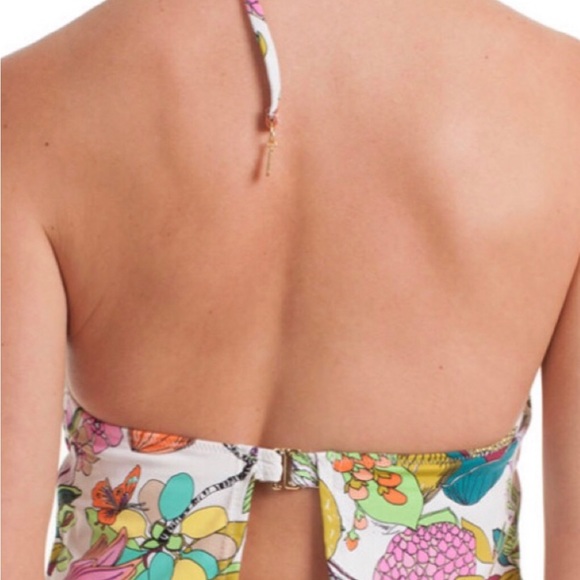 Trina Turk Botanical Handkerchief Tankini floral - Picture 9 of 14